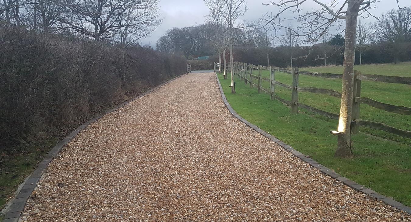 Driveway Lighting installed at a home in Romsey by NDM Electrical
