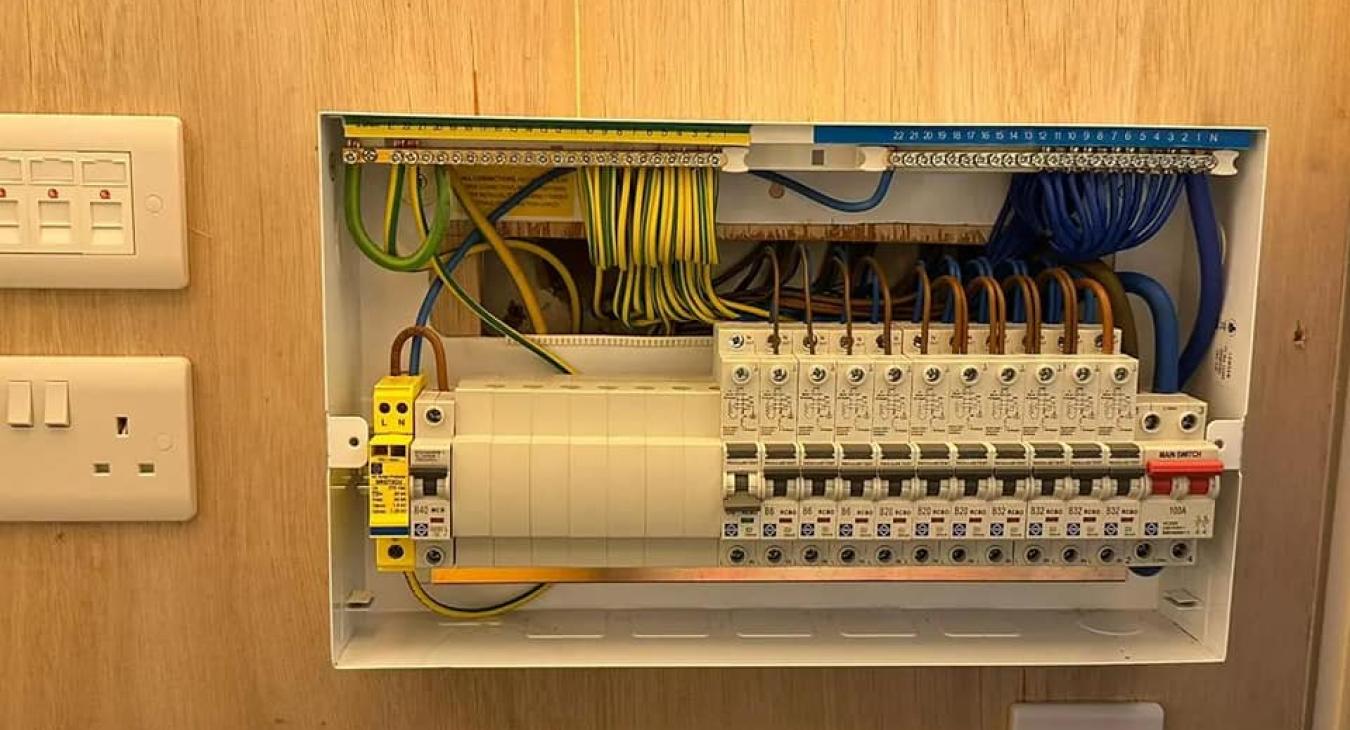 Partial rewire in Romsey, Hampshire