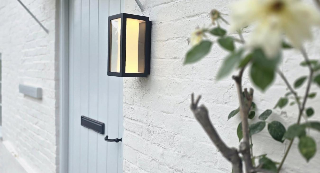 Outside Lighting Installation in Andover